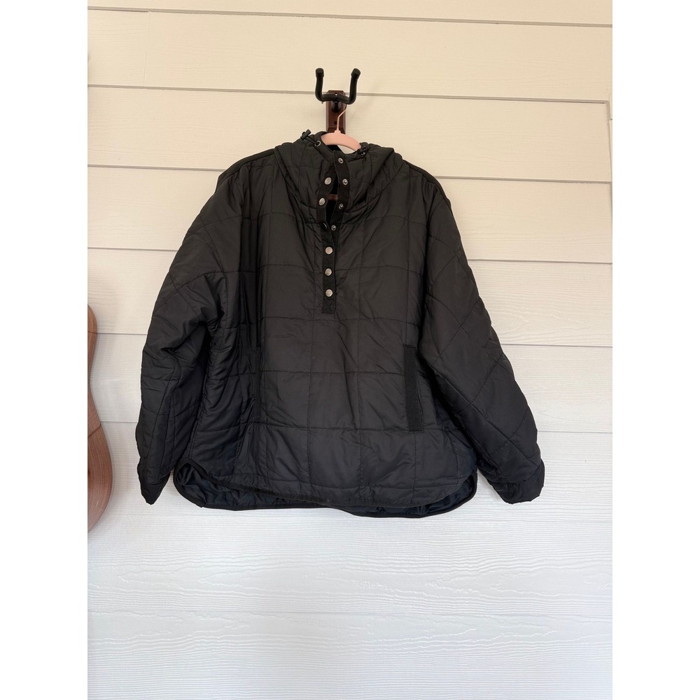 #B- 56- POL Quiltted Pullover Jacket Sz L